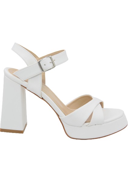 DA8724 Kalın Topuklu Kadın Tek Bant Ayakkabı fiyatları