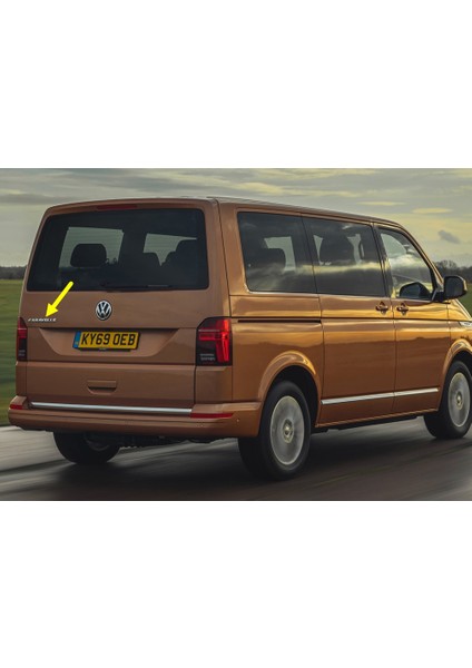 Vw Volkswagen Transporter T6.5 2020-2022 Arka Bagaj Kapağı Caravelle Yazısı 7E9853687
