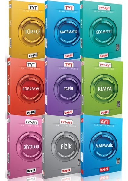 TYT - AYT Sayısal Fulleten Soru Bankası Seti 9 Kitap