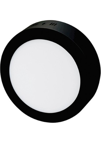CT-5235 18W/3200K S.ü LED Armatür Yuv.(Siyah Kasa) G.ışığı Cata
