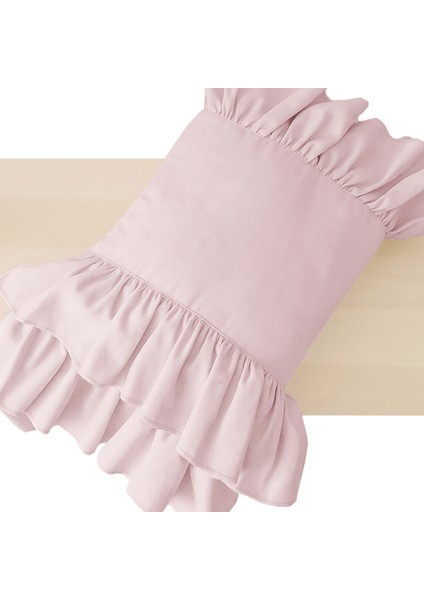 Fırfırlı Vintage Bohem Kırlent Kılıfı Pembe fiyatları