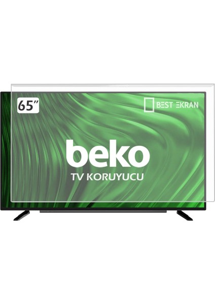 Beko B65L 8752 5s Tv Ekran Koruyucu - Beko 65" Inç 164 Ekran Koruyucu