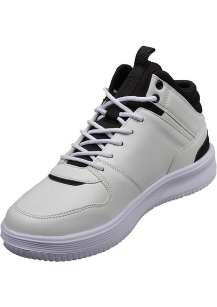 M.p 222-1578 Beyaz Siyah Unisex Bilek Boy Bağcıklı Spor Ayakkabı fiyatları
