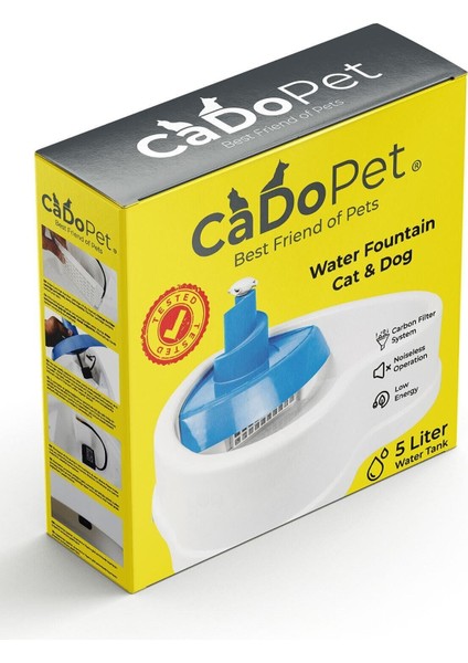 Kedi Köpek Için Otomatik Su Pınarı 5 Lt