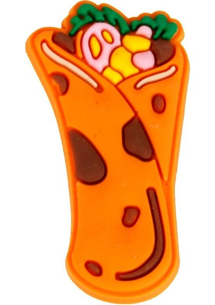 Sandwich Tasarım Silikon Crocs Terlik Süsü-K1