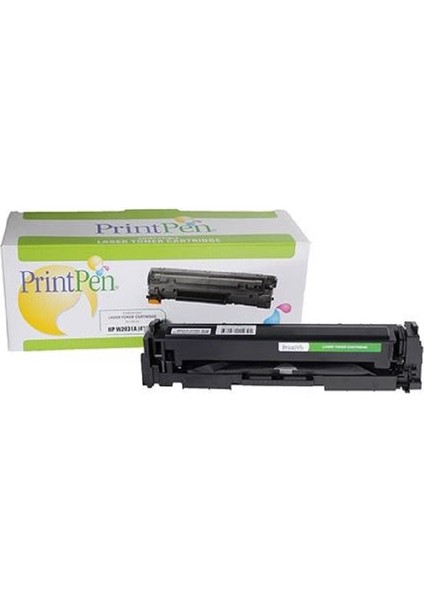 Hp W2033A (415A) & Canon CRG-055M Magenta Chipsiz (2.1k) Muadil Toner