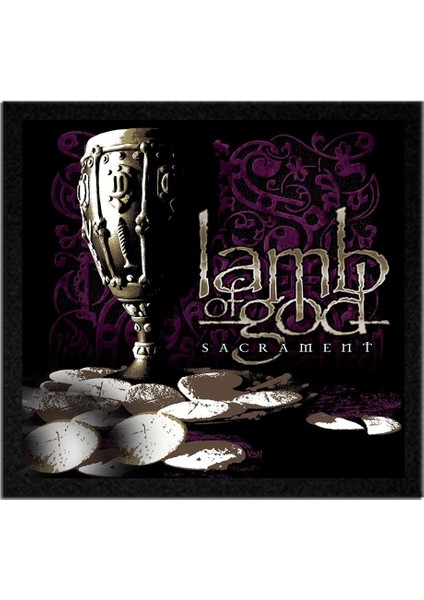 Lamb Of God Sacrament Albüm Arma Peç Patch Yama