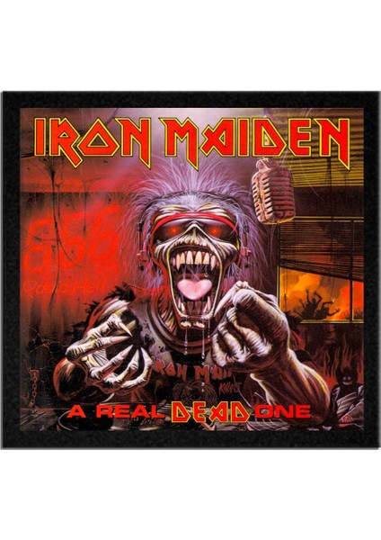 Iron Maiden A Real Dead One Albüm Arma Peç Patch Yama