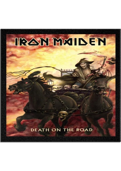 Iron Maiden Death On The Road Albüm Arma Peç Patch Yama