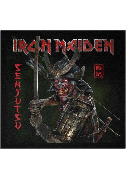 Iron Maiden Senjutsu Albüm Arma Peç Patch Yama
