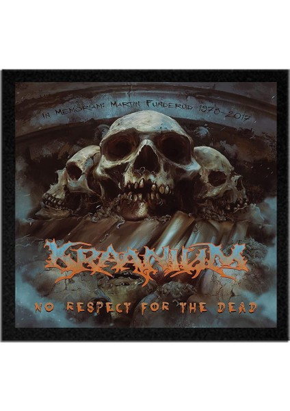 Kraanium No Respect For The Dead Albüm Arma Peç Patch Yama