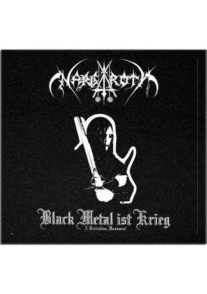 Nargaroth Black Metal Ist Krieg Albüm Arma Peç Patch Yama