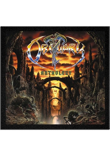 Obituary Anthology Albüm Arma Peç Patch Yama