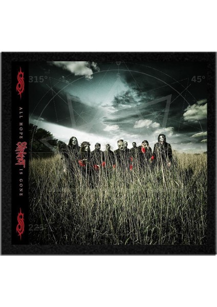 Slipknot All Hope Is Gone Albüm Arma Peç Patch Yama