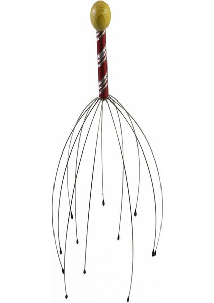 Yumuşak Uçlu Pratik Rahatlatıcı Kafa Kaşıma Teli ve Masaj Aleti