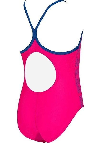 003605970 Arena Logo Kids Girl One Piece Çocuk Mayo fiyatları