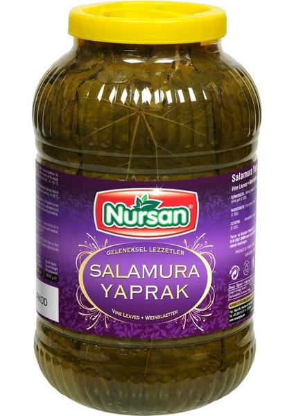 Salamura Asma Yaprak 5 kg