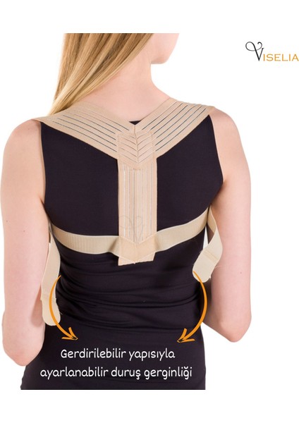 Dik Durus Korsesi Omuz Misina Ipli Çelik Balen Bel Korsesi Önleyici Korse fırsatları