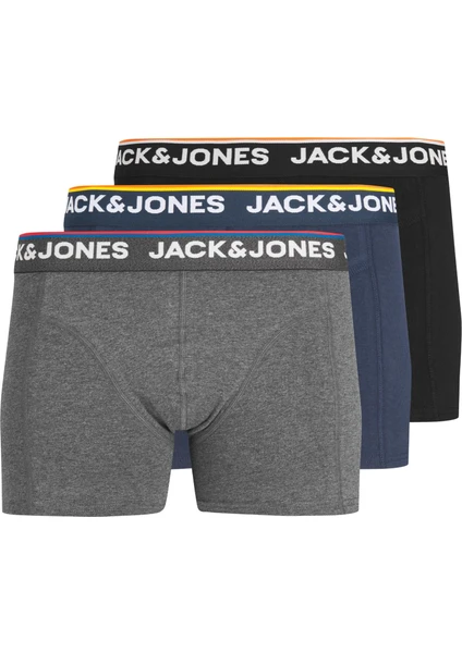 Jack & Jones Erkek 3'lü Boxer 12213087