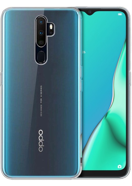 Oppo A5 2020 Premium Silikon Kılıf Şeffaf