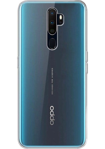 Oppo A5 2020 Premium Silikon Kılıf Şeffaf