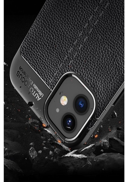 Huawei P Smart 2019 Deri Görünümlü Silikon Lacivert fırsatları