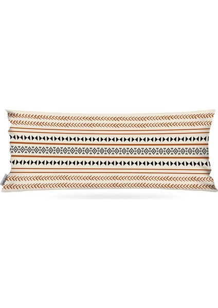 İskandinav Bohem Uzun 40X100 Kırlent Yastık (Içi Dolgulu)