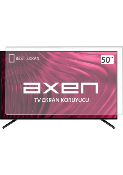 Axen AX50FIL403 Tv Ekran Koruyucu - Axen 50" Inç 127 Ekran Koruyucu