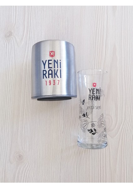 1 Adet Yeni Rakı Ehlikeyf + 1 Adet Yeni Seri Rakı Bardağı