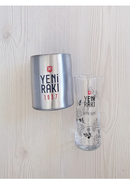 1 Adet Yeni Rakı Ehlikeyf + 1 Adet Yeni Seri Rakı Bardağı