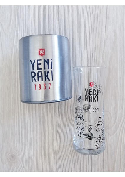 1 Adet Yeni Rakı Ehlikeyf + 1 Adet Yeni Seri Rakı Bardağı