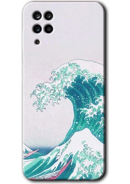 Samsung Galaxy A01 Core Kılıf Hd Desen Baskılı Arka Kapak - Dalga