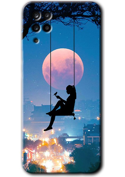 Samsung Galaxy A01 Core Kılıf Hd Desen Baskılı Arka Kapak - Yalnız Kadın