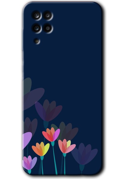 Samsung Galaxy A01 Core Kılıf Hd Desen Baskılı Arka Kapak - Çizim Çiçekleri