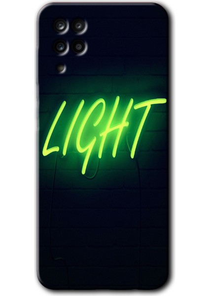 Samsung Galaxy A01 Core Kılıf Hd Desen Baskılı Arka Kapak - Neon Inscription