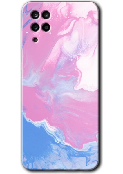 Samsung Galaxy A01 Core Kılıf Hd Desen Baskılı Arka Kapak - Liquid Lekeler Art