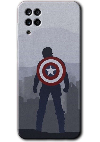Samsung Galaxy A01 Core Kılıf Hd Desen Baskılı Arka Kapak - Captain Avenger