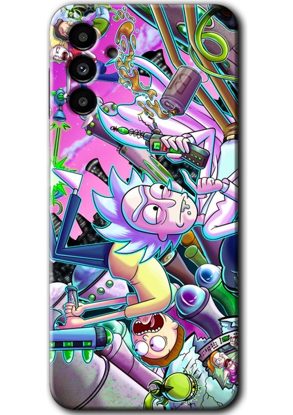 Samsung Galaxy A13 5g Kılıf Hd Desen Baskılı Arka Kapak - Graffiti Çizgi Film