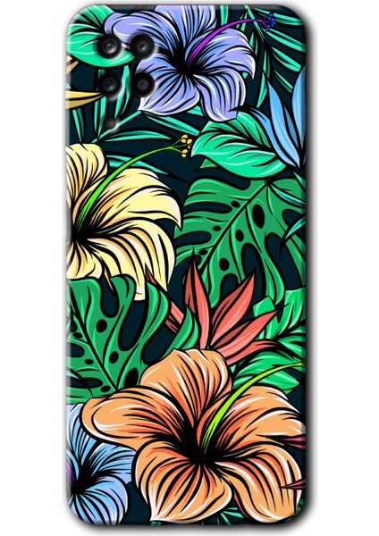 Samsung Galaxy A01 Core Kılıf Hd Desen Baskılı Arka Kapak - Hibiscus Flowers