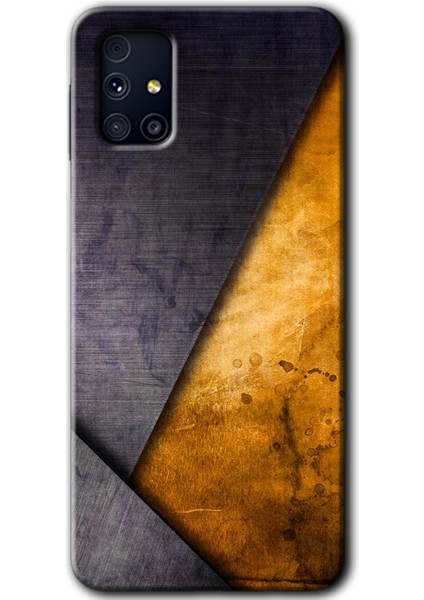Samsung Galaxy M31S Kılıf Hd Desen Baskılı Arka Kapak - Abstract 3