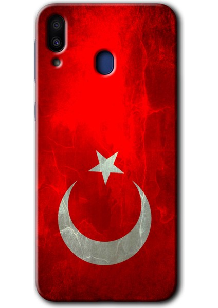 Samsung Galaxy M10S Kılıf Hd Desen Baskılı Arka Kapak - Albayrak