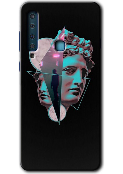 Samsung Galaxy A9 2018 Kılıf Hd Desen Baskılı Arka Kapak - Heykel