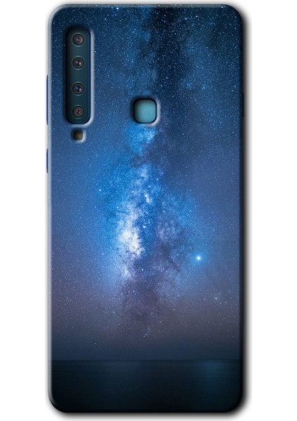 Samsung Galaxy A9 2018 Kılıf Hd Desen Baskılı Arka Kapak - Samanyolu