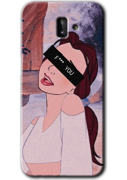 Samsung Galaxy J6 Plus Kılıf Hd Desen Baskılı Arka Kapak - Bad Girl