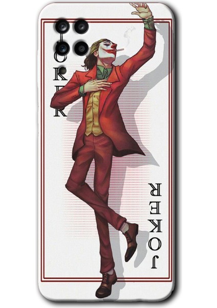 Samsung Galaxy M12 Kılıf Hd Desen Baskılı Arka Kapak - Joker Iskambil