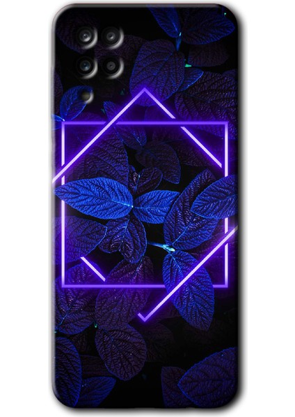 Samsung Galaxy M12 Kılıf Hd Desen Baskılı Arka Kapak - Mekanik Yaprak 5