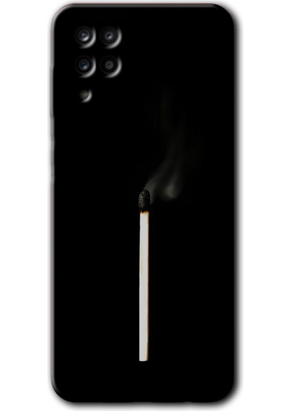 Samsung Galaxy Note 5 Kılıf Hd Desen Baskılı Arka Kapak - Sönmüş Kibrit