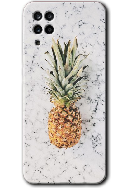 Samsung Galaxy Note 5 Kılıf Hd Desen Baskılı Arka Kapak - Ananas