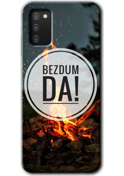 Samsung Galaxy A02S Kılıf Hd Desen Baskılı Arka Kapak - Bezdum Da