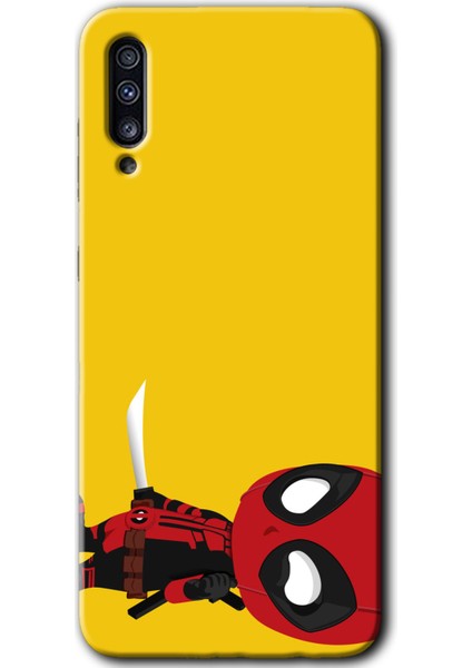 Samsung Galaxy A30S Kılıf Hd Desen Baskılı Arka Kapak - Deadpool 6
